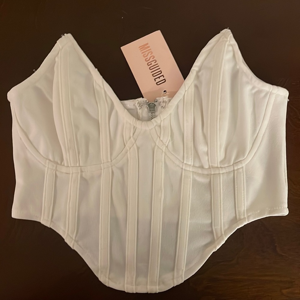 Missguided corset top size US 6!